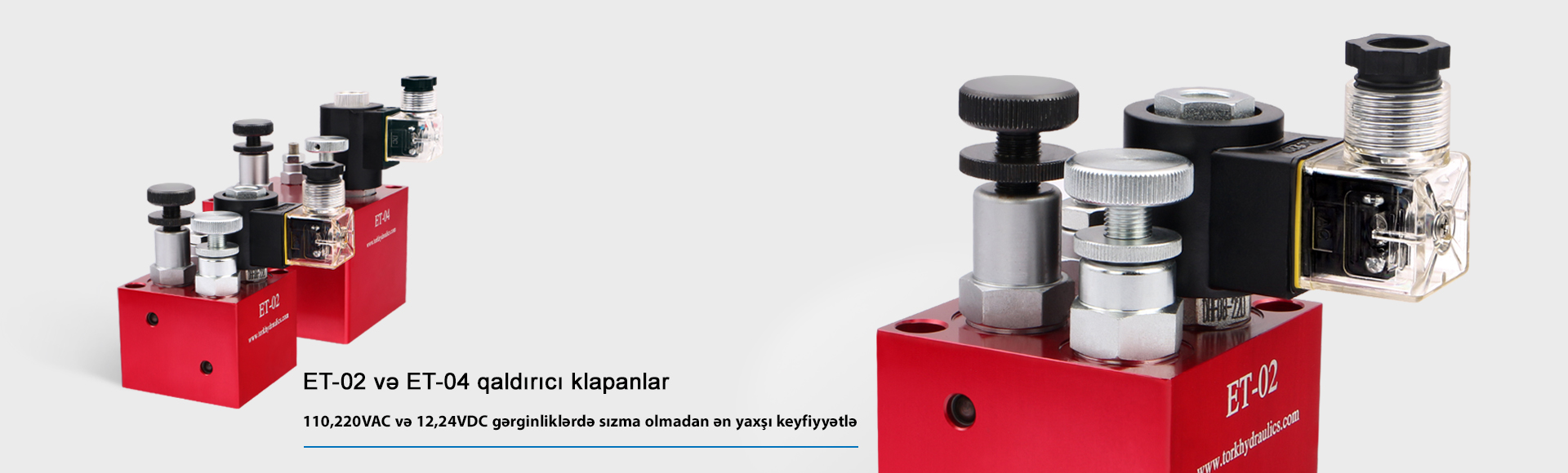 Tam idarəetmə klapan bloku FKC-02N1